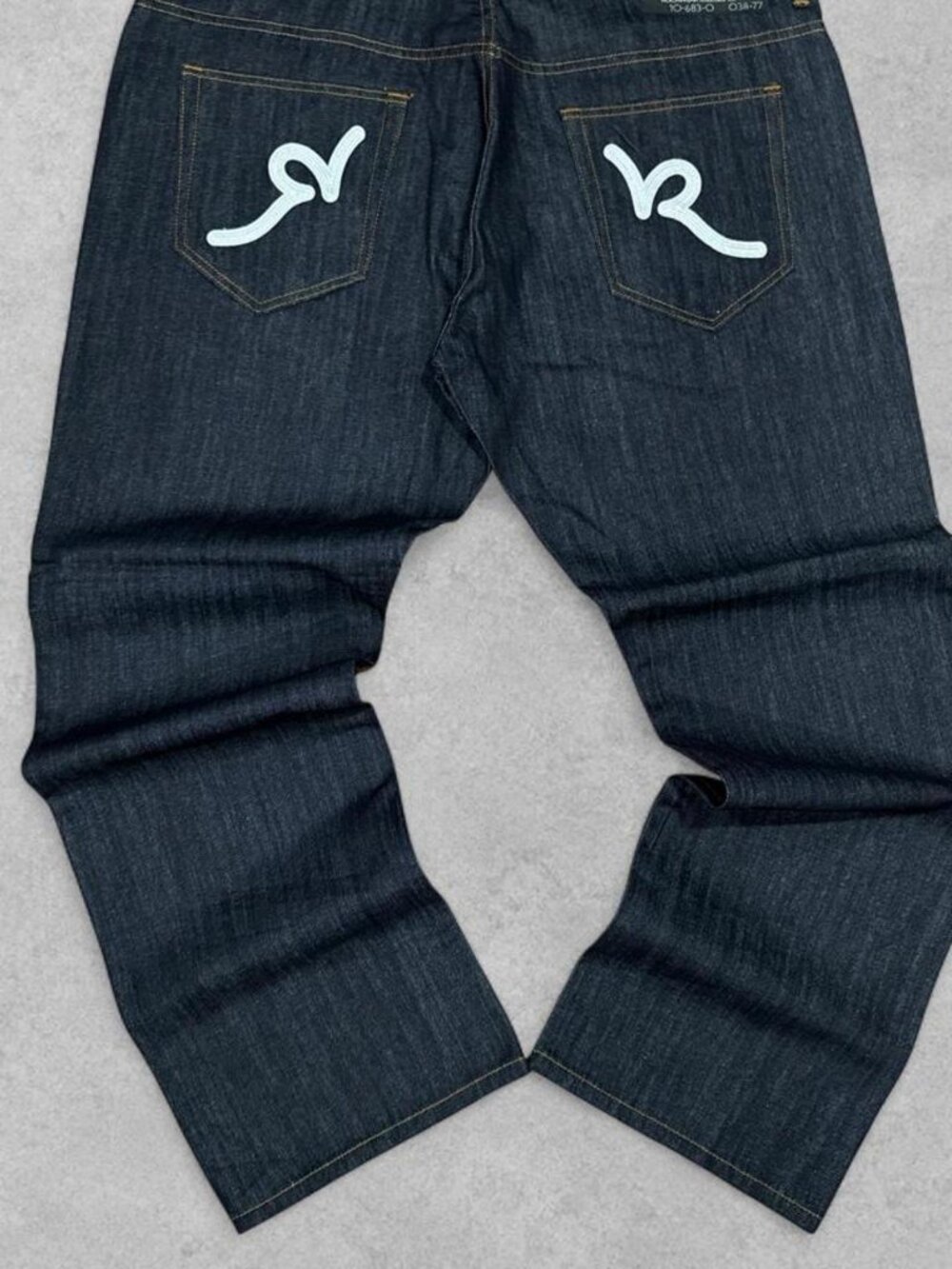 Rocawear Men's Navy and Black Jeans